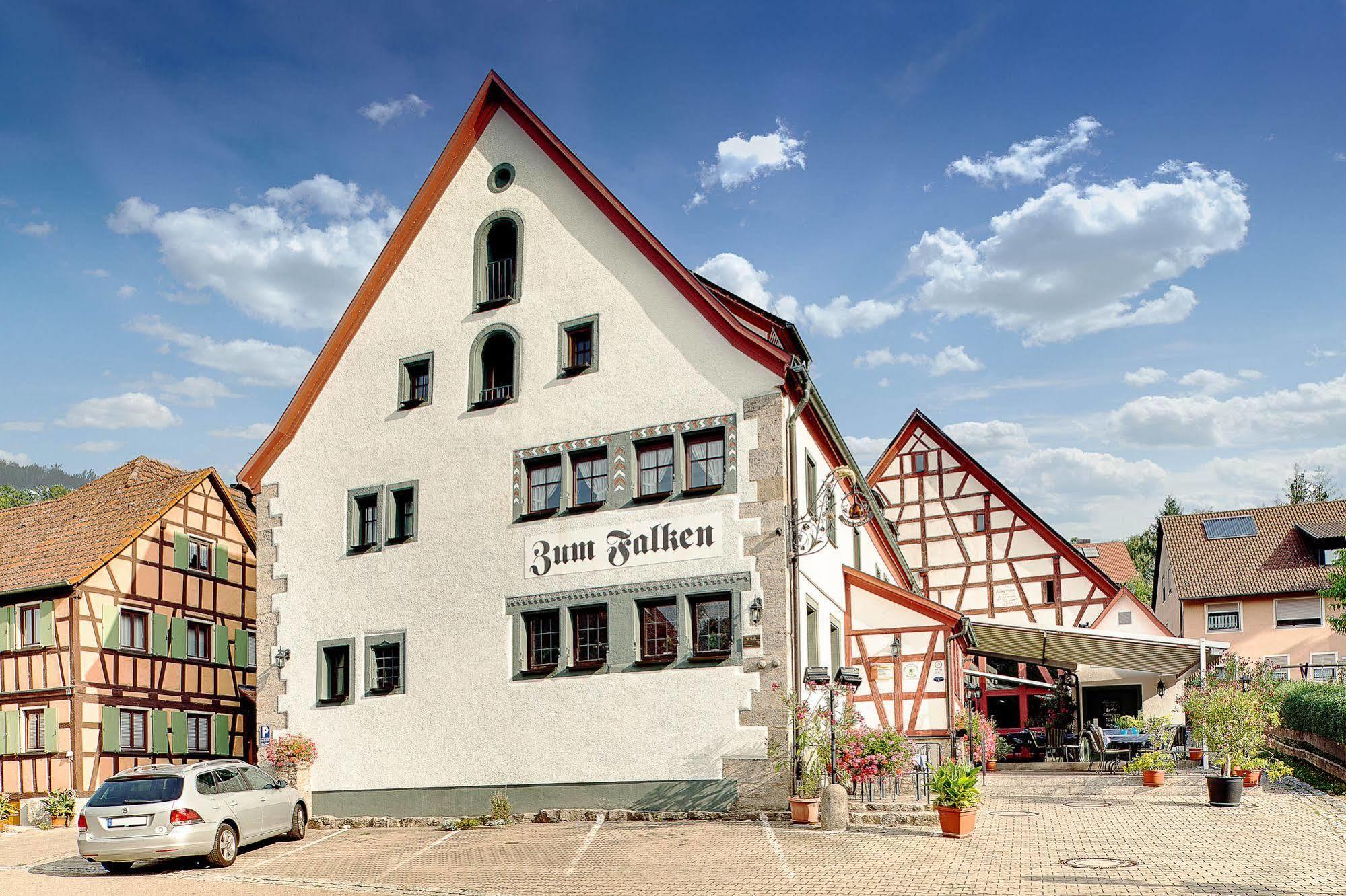 Landhaus Zum Falken Tauberzell Esterno foto